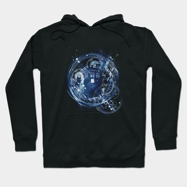 time vortex Hoodie by kharmazero